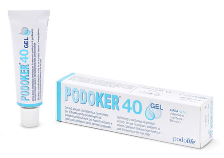 PODOKER 40 GEL AZIONE CHERATOLITICA TUBO DA 30 ML CON APPLICATORE image not present