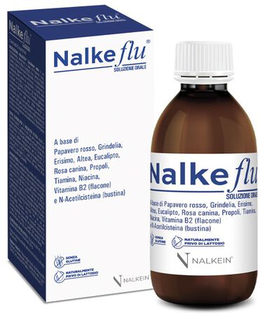 NALKEFLU SOLUZIONE ORALE 200 ML + 1  BUSTINA DA 2,5 G image not present
