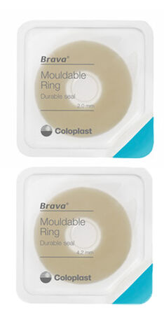 BRAVA ANELLO PLASMABILE DI PASTA NO ALCOL PER STOMIA 2 MM 10 PEZZI image not present