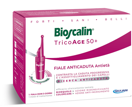 BIOSCALIN TRICOAGE ANTICADUTA ANTIETA' 10 FIALE 3,5 ML image not present