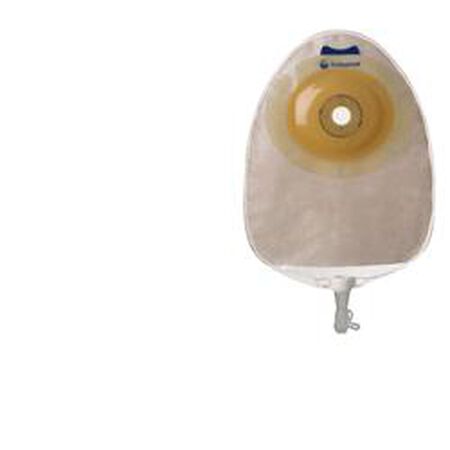 SACCA PER UROSTOMIA TRASPARENTE ALTERNA SISTEMA A 2 PEZZI MISURA FORO 60MM CAPACITA' MAXI 488ML 30 PEZZI ARTICOLO 1759 EX CODICE 6628 image not present