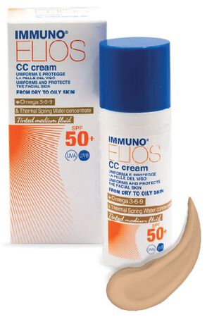 IMMUNO ELIOS CC CREAM SPF50+ TINTED MEDIUM 40 ML image not present