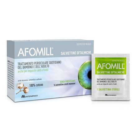 AFOMILL SALVIETTINE OFTALMICHE 14 PEZZI image not present