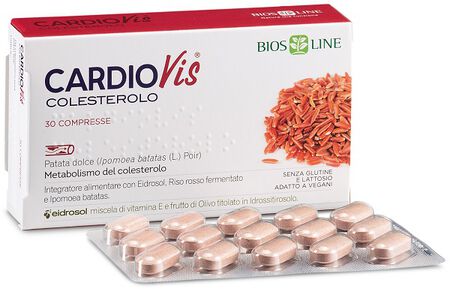 CARDIOVIS COLESTEROLO 30 COMPRESSE image not present