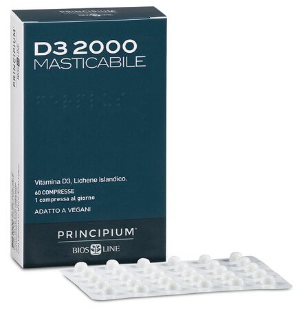 PRINCIPIUM D3 2000 VEGETALE 60 COMPRESSE image not present