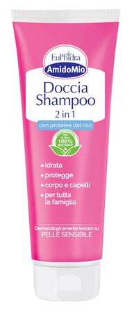EUPHIDRA AMIDOMIO DOCCIA SHAMPOO 2 IN 1 250 ML image not present
