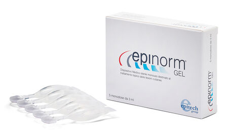 EPINORM GEL TRATTAMENTO LESIONI CUTANEE DA EPISIOTOMIA 5 MONODOSE 3 ML image not present
