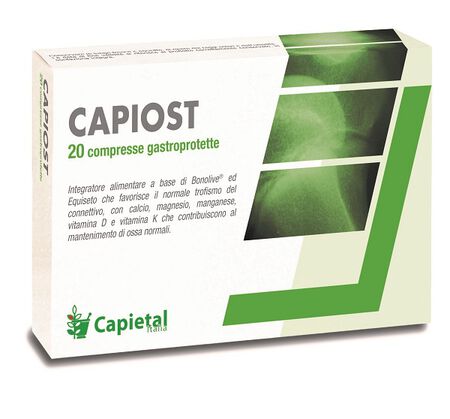 CAPIOST 20 COMPRESSE GASTROPROTETTE 28 G image not present