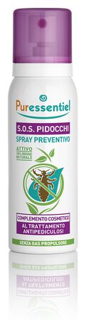 PURESSENTIEL SOS PIDOCCHI SPRAY PREVENTIVO 75 ML image not present