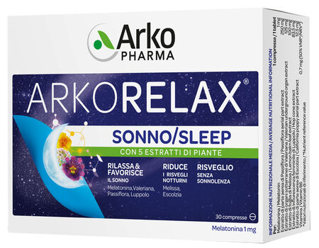ARKORELAX SONNO 30 COMPRESSE image not present