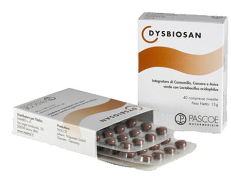 DYSBIOSAN 40 COMPRESSE PASCOE image not present