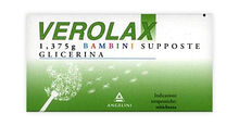 VEROLAX*BB 18 supp 1,375 g