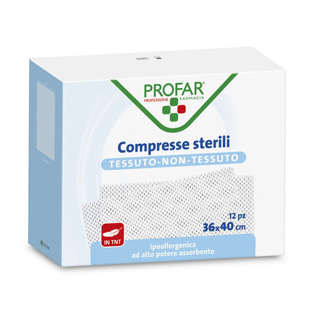 COMPRESSE IN TESSUTO NON TESSUTO 36 X 40 CM PROFAR image not present