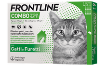 FRONTLINE COMBO SPOT-ON GATTI*soluz 6 pipette 0,5 ml 50 mg + 60 mg gatti e furetti