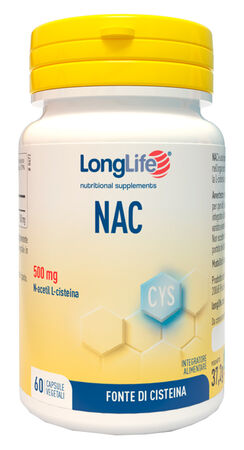 LONGLIFE NAC 60 CAPSULE VEGETALI image not present