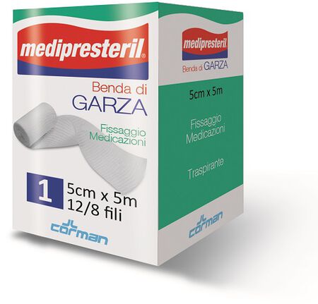 BENDA DI GARZA MEDIPRESTERIL 12/8 M5X10CM image not present