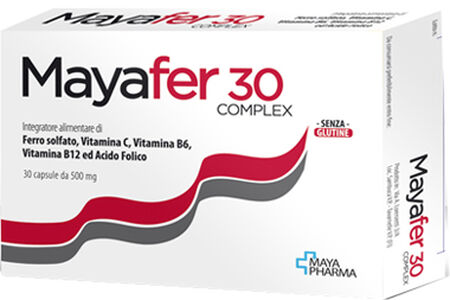 MAYAFER 30 COMPLEX 30 CAPSULE image not present