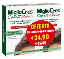 MIGLIOCRES UOMO 60+60 CAPSULE PROMO