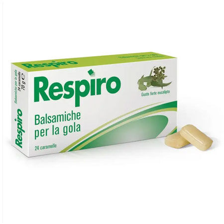PUMILENE RESPIRO CARAMELLE PER LA GOLA EUCALIPTO FORTE 70 G image not present