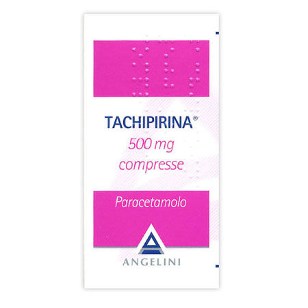 TACHIPIRINA*10 cpr div 500 mg image not present