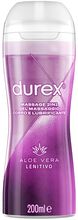 DUREX MASSAGE 2 IN 1 GEL MASSAGGIO CORPO E LUBRIFICANTE ALOE VERA 200 ML