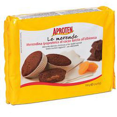 APROTEN MERENDINA SENZA ZUCCHERO CACAO ALBICOCCA 180 G image not present
