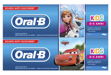 ORALB KIDS DENTIFRICIO FROZEN 0-5 ANNI image not present