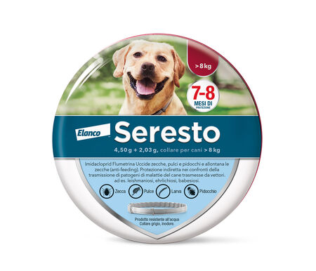 SERESTO*collare antiparassitario 45 g (70 cm) per cani (peso superiore a 8 Kg) image not present