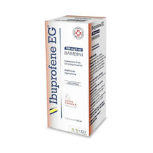 IBUPROFENE (EG)*orale sosp 150 ml 100 mg/5 ml gusto fragola senza zucchero