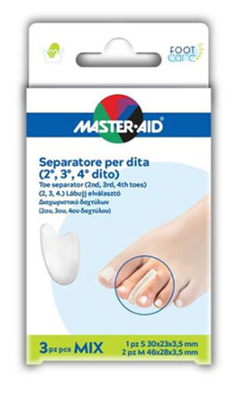 SEPARATORE DITA MASTER-AID 1 S + 2 M 3 PEZZI image not present