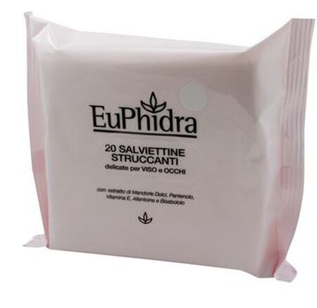 EUPHIDRA SALVIETTINE STRUCCANTI 20 PEZZI image not present