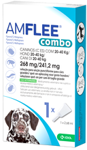 AMFLEE COMBO*spot-on soluz 3 pipette 2,68 ml 268 mg + 241,2 mg cani da 20 a 40 Kg