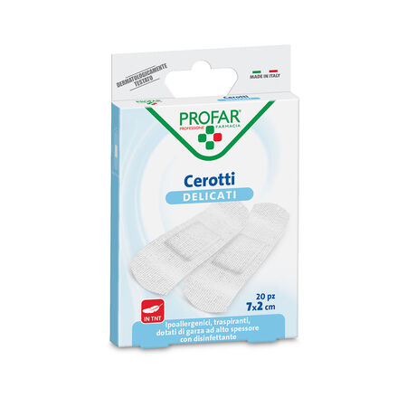 CEROTTO BAMBINI 7X2 CM 20 PEZZI PROFAR image not present