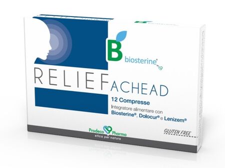 BIOSTERINE RELIEF ACHEAD 12 COMPRESSE image not present