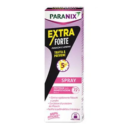 PARANIX SPRAY EXTRA FORTE REGOLAMENTO MDR 100 ML image not present
