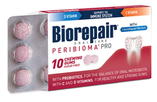 BIOREPAIR PERIBIOMA GOMME MASTICABILI 10 COMPRESSE DA 1,2 G