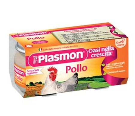 PLASMON OMOGENEIZZATO POLLO 120 G X 2 PEZZI image not present