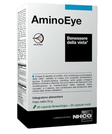 NHCO AMINOEYE 20 CAPSULE GREEN CAPS + 20 CAPSULE MOLLI image not present