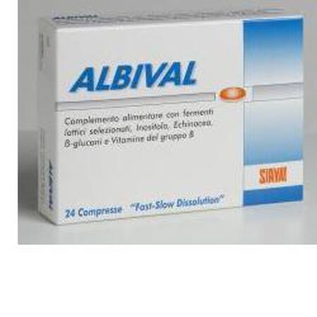 ALBIVAL PROBIOTICO 24 COMPRESSE image not present
