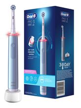 ORAL-B PRO 3 BLU SENSITIVE SPAZZOLINO ELETTRICO + 2 REFILL