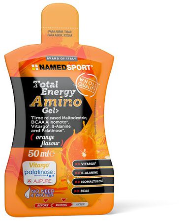 TOTAL ENERGY AMINO GEL ORANGE FLAVOUR 50 ML image not present