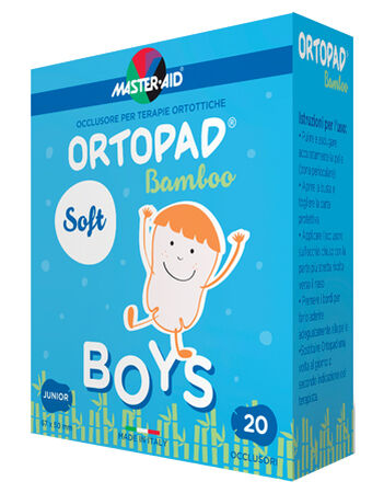 CEROTTO OCULARE PER ORTOTTICA ORTOPAD SOFT BOYS JUNIOR 20 PEZZI image not present