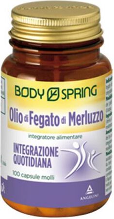 BODY SPRING OLIO MERLUZZO 100 CAPSULE image not present