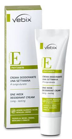 VEBIX PHYTAMIN CREMA DEODORANTE 1 SETTIMANA 25 ML image not present