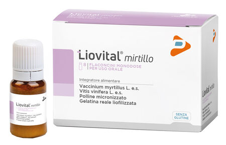 LIOVITAL MIRTILLO 8 FLACONCINI 10 ML image not present