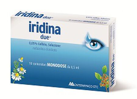 IRIDINA DUE*10 monod collirio 0,5 ml 0,05% image not present
