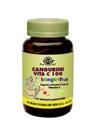 CANGURINI VITAMINA C 100 COMPRESSE MASTICABILI image not present