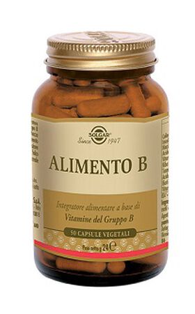 ALIMENTO B 50 CAPSULE VEGETALI FLACONE 24 G image not present