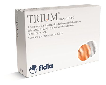 TRIUM MONODOSE GOCCE OCULARI 15 FLACONCINI image not present