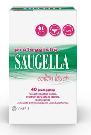 SAUGELLA ASSORBENTI PROTEGGISLIP 40 PEZZI TAGLIO PREZZO image not present